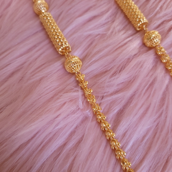 Gold p Tulip Chain in Dubai gold Plated - Picture 4 of 4